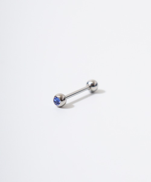 EVER METAL(エバーメタル ever metal EVER METAL)の「EVER METAL サージカルステンレス 316L アレルギー対応 ボディピアス ストーンデザイン バーベルピアス 日本製(ピアス(片耳用)・メンズ・その他12/その他11/その他6/その他4/その他7/その他9/その他8/その他10/その他1/その他2/その他3/その他5・FREE)」の15枚目の写真
