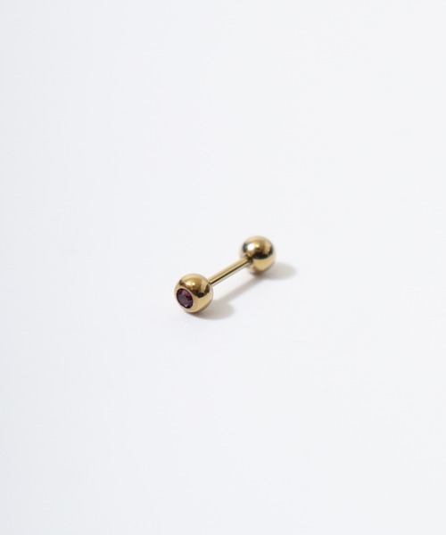 EVER METAL(エバーメタル ever metal EVER METAL)の「EVER METAL サージカルステンレス 316L アレルギー対応 ボディピアス ストーンデザイン バーベルピアス 日本製(ピアス(片耳用)・メンズ・その他12/その他11/その他6/その他4/その他7/その他9/その他8/その他10/その他1/その他2/その他3/その他5・FREE)」の18枚目の写真