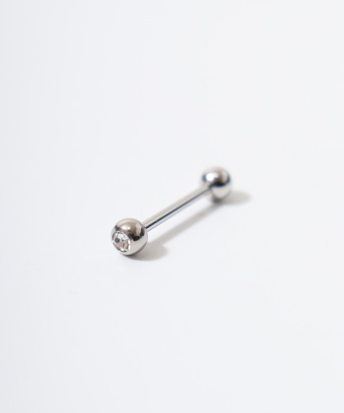 EVER METAL(エバーメタル ever metal EVER METAL)の「EVER METAL サージカルステンレス 316L アレルギー対応 ボディピアス ストーンデザイン バーベルピアス 日本製(ピアス(片耳用)・メンズ・その他12/その他11/その他6/その他4/その他7/その他9/その他8/その他10/その他1/その他2/その他3/その他5・FREE)」の13枚目の写真