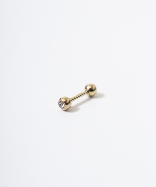 EVER METAL(エバーメタル ever metal EVER METAL)の「EVER METAL サージカルステンレス 316L アレルギー対応 ボディピアス ストーンデザイン バーベルピアス 日本製(ピアス(片耳用)・メンズ・その他12/その他11/その他6/その他4/その他7/その他9/その他8/その他10/その他1/その他2/その他3/その他5・FREE)」の17枚目の写真