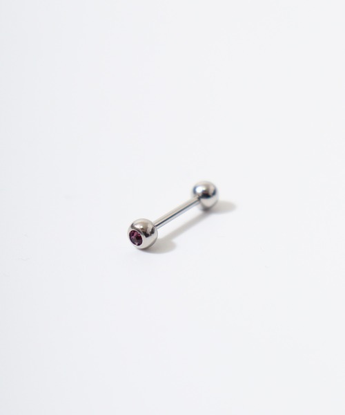 EVER METAL(エバーメタル ever metal EVER METAL)の「EVER METAL サージカルステンレス 316L アレルギー対応 ボディピアス ストーンデザイン バーベルピアス 日本製(ピアス(片耳用)・メンズ・その他12/その他11/その他6/その他4/その他7/その他9/その他8/その他10/その他1/その他2/その他3/その他5・FREE)」の22枚目の写真