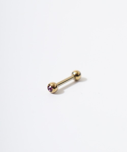 EVER METAL(エバーメタル ever metal EVER METAL)の「EVER METAL サージカルステンレス 316L アレルギー対応 ボディピアス ストーンデザイン バーベルピアス 日本製(ピアス(片耳用)・メンズ・その他12/その他11/その他6/その他4/その他7/その他9/その他8/その他10/その他1/その他2/その他3/その他5・FREE)」の20枚目の写真