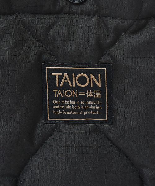 TAION（タイオン）の「【WEB限定】【TAION】ミリタリー クロスボディダウンバッグM（ボディバッグ/ウエストポーチ・レディース・ブラック/グリーン系その他/オフホワイト・フリー）」の13枚目の写真