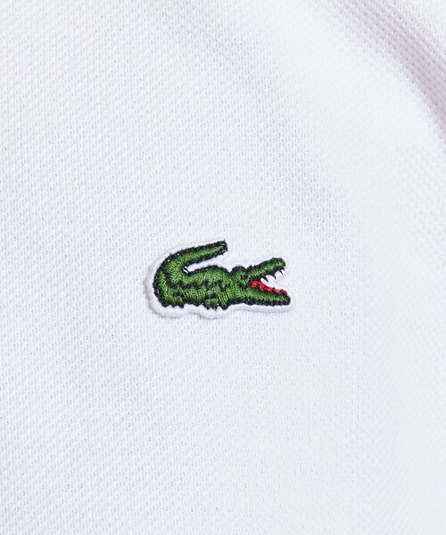 LACOSTE(ラコステ)の「【別注】<LACOSTE>ポロシャツ(ポロシャツ・レディース・ブラック/ライトピンク/ホワイト/ベージュ・38/34)」の22枚目の写真
