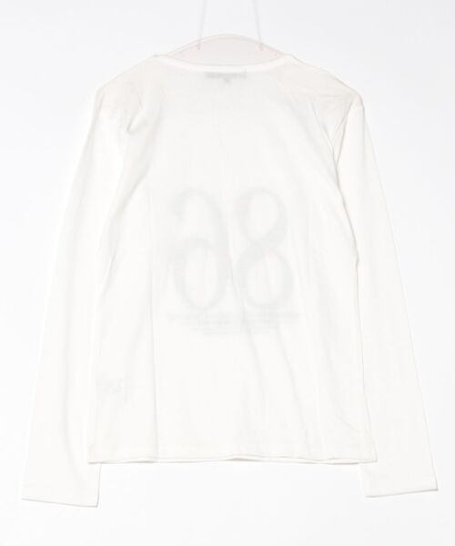 in the attic(インジアティック)の「【in the attic】Vネック/86/LS-T(Tシャツ/カットソー・メンズ・ブラック/ホワイト・LARGE/X-LARGE)」の3枚目の写真