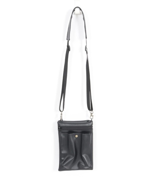 Magine(マージン)の「mko12578- Foldable musette bag サコッシュ(ショルダーバッグ・メンズ・ブラック・FREE)」の9枚目の写真