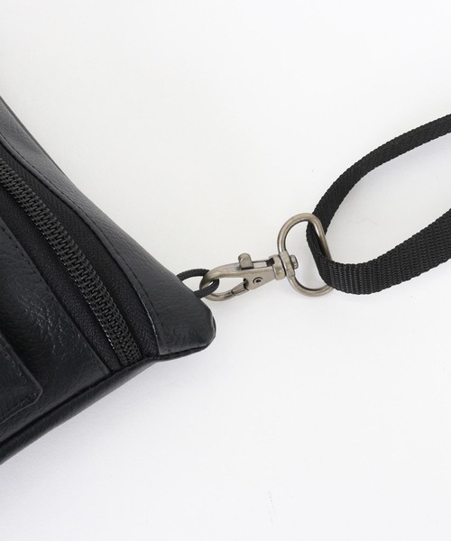 Magine(マージン)の「mko12578- Foldable musette bag サコッシュ(ショルダーバッグ・メンズ・ブラック・FREE)」の13枚目の写真
