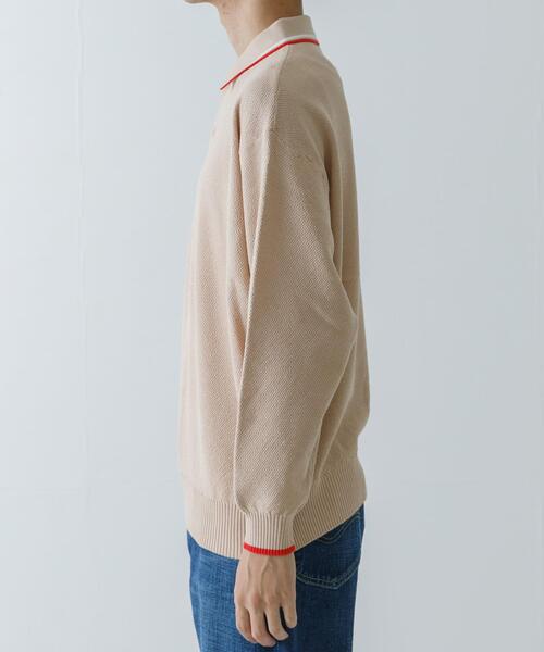 セール】URBAN RESEARCH iD カノコオーバーニットポロ ロングスリーブ