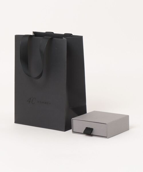 4℃ HOMME+(ヨンドシーオムプラス)の「シルバー フープ ピアス/片耳用(ピアス(片耳用)・メンズ・シルバー・FREE)」の9枚目の写真
