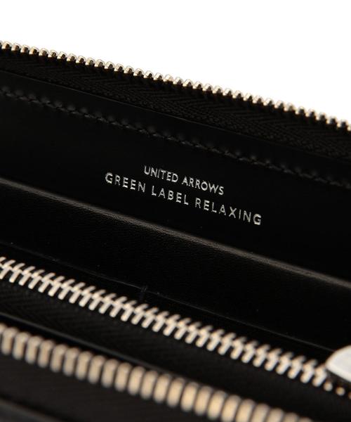 green label relaxing（グリーンレーベルリラクシング）の「★別注[マイニーニ]MAININI＊GLR　SATINE ロングウォレット（財布・メンズ・ブラック・フリー）」の5枚目の写真