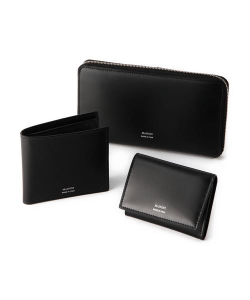 green label relaxing（グリーンレーベルリラクシング）の「★別注[マイニーニ]MAININI＊GLR　SATINE ロングウォレット（財布・メンズ・ブラック・フリー）」の7枚目の写真