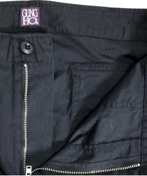 GUNG HO（ガンホー）の「GUNG HO / ガンホー　CAMP FATIGUE 6POCKETS（カーゴパンツ・メンズ・ブラック/オリーブ・SMALL/MEDIUM/LARGE）」の6枚目の写真
