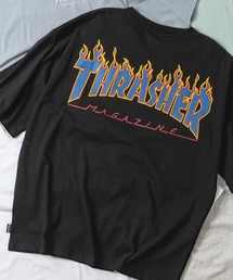 THRASHER | 【at】〔THRASHER/スラッシャー〕MULTI/FRAME/DIAMOND LOGO TEE アソートパターンロゴ ビッグシルエットTシャツ(Tシャツ/カットソー)