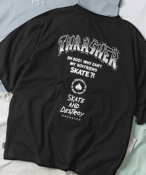 THRASHER(スラッシャー)の「【at】〔THRASHER/スラッシャー〕MULTI/FRAME/DIAMOND LOGO TEE アソートパターンロゴ ビッグシルエットTシャツ(Tシャツ/カットソー・メンズ・ベージュ系2/ホワイト系1/ブラック系2/ホワイト系5/ホワイト系3/ブラック系5/ホワイト系2/ライトグレー系2/ブラック系3/ブラック系1/ホワイト系4/グリーン系3/グリーン系1/ベージュ系3/ベージュ系1/ライトグレー系3/ライトグレー系1/ブラック系4/グリーン系5/グリーン系4/ベージュ系5/ベージュ系4/ライトグレー系5/ライトグレー系4/グリーン系2/ホワイト系6/ブルー系3/ライトグリーン系1/ホワイト系7/ライトグレー系6/ライトグレー系7/ブルー系1/ライトグリーン系7/ブラック系6/ブラック系7/ブルー系6/ブルー系7/ライトグリーン系3/ライトグリーン系6・LARGE/MEDIUM)」の14枚目の写真