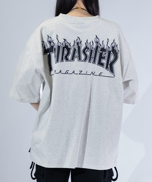 THRASHER（スラッシャー）の「【at】〔THRASHER/スラッシャー〕MULTI/FRAME/DIAMOND LOGO TEE アソートパターンロゴ ビッグシルエットTシャツ（Tシャツ/カットソー・メンズ・ベージュ系2/ホワイト系1/ブラック系2/ホワイト系5/ホワイト系3/ブラック系5/ホワイト系2/ライトグレー系2/ブラック系3/ブラック系1/ホワイト系4/グリーン系3/グリーン系1/ベージュ系3/ベージュ系1/ライトグレー系3/ライトグレー系1/ブラック系4/グリーン系5/グリーン系4/ベージュ系5/ベージュ系4/ライトグレー系5/ライトグレー系4/グリーン系2・LARGE/MEDIUM）」の14枚目の写真