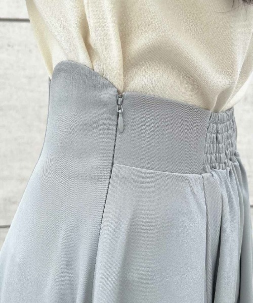 an another angelus（アンアナザーアンジェラス）の「ハイウエストスカラップフレアースカート/ fint　フィント（スカート・レディース・ライトブルー/レッド/ブルーグリーン/ブラック/ミント・2/1）」の18枚目の写真