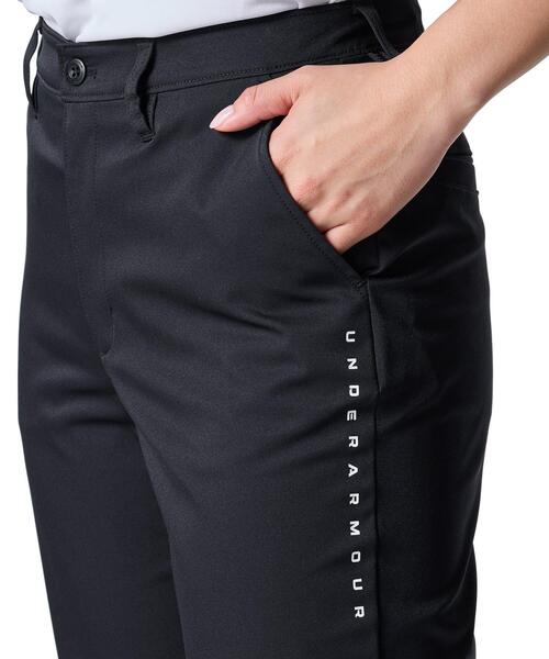 UNDER ARMOUR(アンダーアーマー)の「UAドライブ アンクル パンツ(ゴルフ/レディース)(その他パンツ・レディース・ブラック・M/L/S/XL)」の4枚目の写真