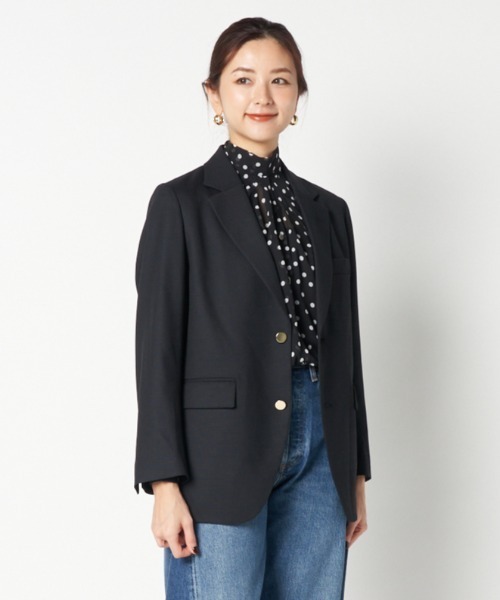 エリオポールテーラードジャケット黒 the ELLISON JACKET｜HELIOPOLE｜HÉLIOPÔLE（エリオポール）公式
