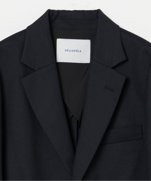 HELIOPOLE（エリオポール）の「the ELLISON JACKET（テーラードジャケット・レディース・ネイビー・36/38）」の4枚目の写真