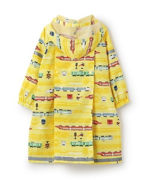 kladskap（クレードスコープ）の「総柄レインコート（レインコート/ポンチョ・キッズ・ブルー/イエロー・L(110-120cm)/M95-105）」の3枚目の写真