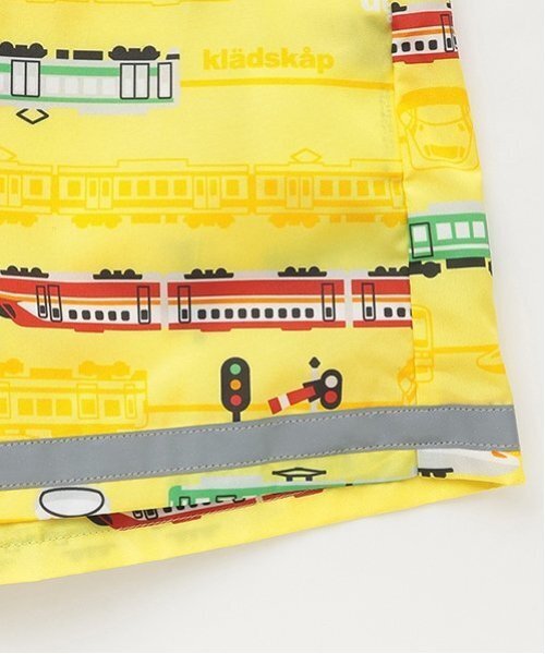 kladskap（クレードスコープ）の「総柄レインコート（レインコート/ポンチョ・キッズ・ブルー/イエロー・L(110-120cm)/M95-105）」の9枚目の写真