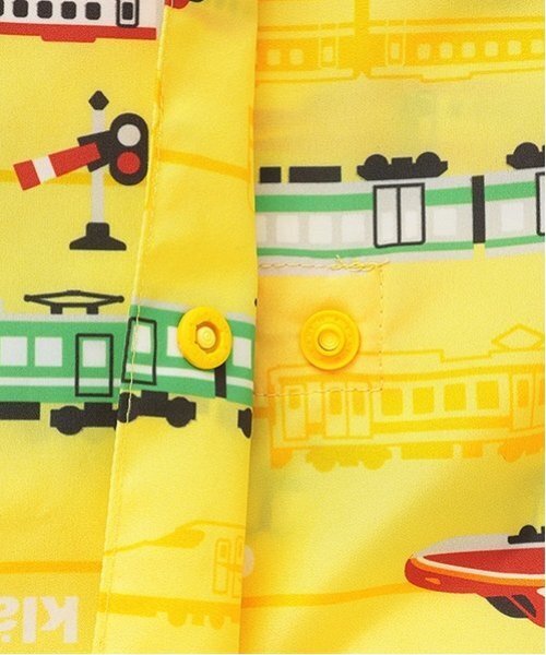 kladskap（クレードスコープ）の「総柄レインコート（レインコート/ポンチョ・キッズ・ブルー/イエロー・L(110-120cm)/M95-105）」の10枚目の写真