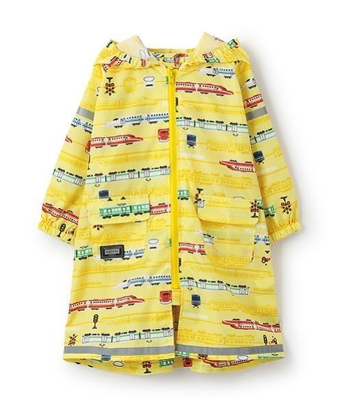 kladskap（クレードスコープ）の「総柄レインコート（レインコート/ポンチョ・キッズ・ブルー/イエロー・L(110-120cm)/M95-105）」の17枚目の写真