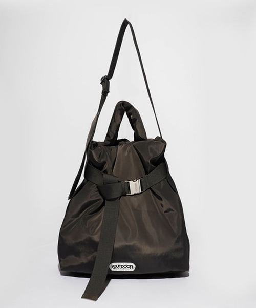 OUTDOOR PRODUCTS（アウトドアプロダクツ）の「【OUTDOOR PRODUCTS】2way Belt Tote [M]（ショルダーバッグ・レディース・ブラック/ホワイト/ブルー/シルバー/チャコール/ブラウン/オレンジ・M）」の19枚目の写真