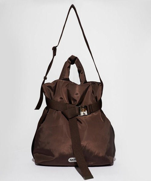 OUTDOOR PRODUCTS（アウトドアプロダクツ）の「【OUTDOOR PRODUCTS】2way Belt Tote [M]（ショルダーバッグ・レディース・ブラック/ホワイト/ブルー/シルバー/チャコール/ブラウン/オレンジ・M）」の20枚目の写真
