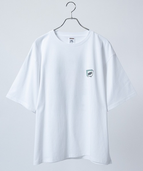 JOHN'S CLOSET（ジョンズクローゼット）の「【a】〔GRANMA/グランマ〕アソートパターンプリント ビッグシルエットTシャツ（Tシャツ/カットソー・メンズ・ライトグレー系1/ブラック系3/ブラック系1/ブラック系2/ホワイト系3/ホワイト系2/ホワイト系1/ライトグレー系2/ライトグレー系3・LARGE/MEDIUM）」の10枚目の写真