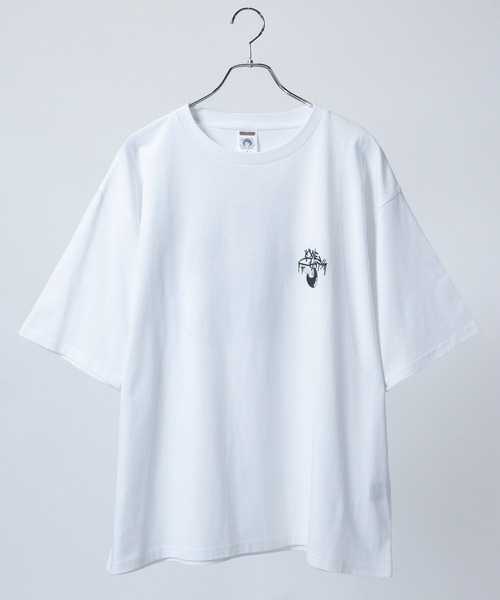 JOHN'S CLOSET（ジョンズクローゼット）の「【a】〔GRANMA/グランマ〕アソートパターンプリント ビッグシルエットTシャツ（Tシャツ/カットソー・メンズ・ライトグレー系1/ブラック系3/ブラック系1/ブラック系2/ホワイト系3/ホワイト系2/ホワイト系1/ライトグレー系2/ライトグレー系3・LARGE/MEDIUM）」の12枚目の写真