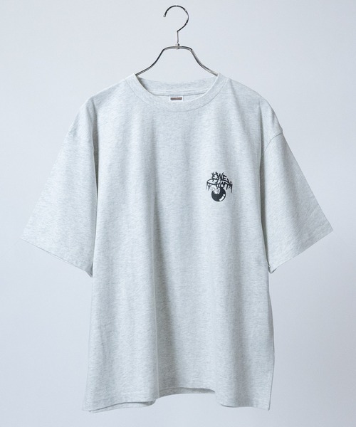 JOHN'S CLOSET（ジョンズクローゼット）の「【a】〔GRANMA/グランマ〕アソートパターンプリント ビッグシルエットTシャツ（Tシャツ/カットソー・メンズ・ライトグレー系1/ブラック系3/ブラック系1/ブラック系2/ホワイト系3/ホワイト系2/ホワイト系1/ライトグレー系2/ライトグレー系3・LARGE/MEDIUM）」の18枚目の写真