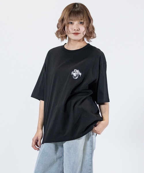 JOHN'S CLOSET（ジョンズクローゼット）の「【a】〔GRANMA/グランマ〕アソートパターンプリント ビッグシルエットTシャツ（Tシャツ/カットソー・メンズ・ライトグレー系1/ブラック系3/ブラック系1/ブラック系2/ホワイト系3/ホワイト系2/ホワイト系1/ライトグレー系2/ライトグレー系3・LARGE/MEDIUM）」の20枚目の写真