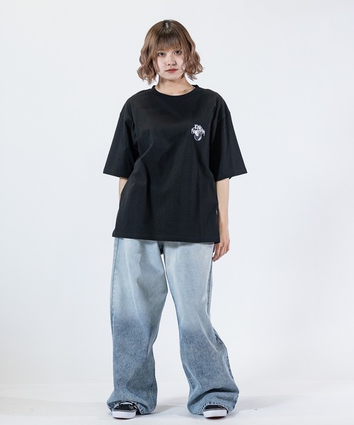 JOHN'S CLOSET（ジョンズクローゼット）の「【a】〔GRANMA/グランマ〕アソートパターンプリント ビッグシルエットTシャツ（Tシャツ/カットソー・メンズ・ライトグレー系1/ブラック系3/ブラック系1/ブラック系2/ホワイト系3/ホワイト系2/ホワイト系1/ライトグレー系2/ライトグレー系3・LARGE/MEDIUM）」の21枚目の写真