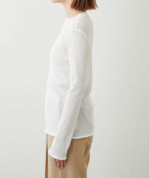 セール】【La nature linge】シアーチュールトップス（Tシャツ