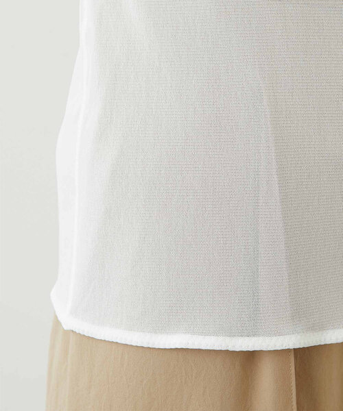 La nature linge】シアーチュールトップス（Tシャツ/カットソー