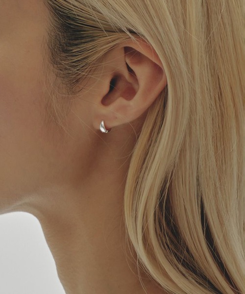 【お気に入り】 TODAYFUL/トゥデイフル】Petit Curvy Pierce (Silver925)/ピアス アクセサリー