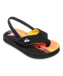 Quiksilver（クイックシルバー）の「MOLOKAI LAYBACK TODD/クイックシルバーキッズストラップ付きビーサン（ビーチサンダル）（サンダル）」