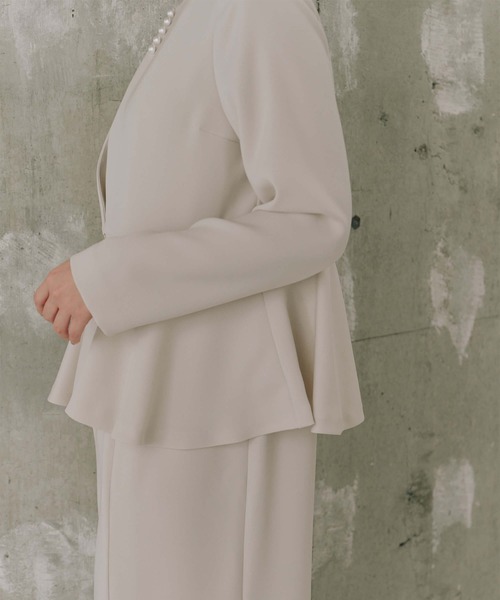 kaene（カエン）の「フレアジャケットセットワンピース［ブラック：ブラックフォーマル対応］冠婚葬祭 礼服 喪服 入学式 卒業式 七五三 お宮参り（ワンピース・レディース・ブラック/ベージュ/ネイビー・34/42/40/38/36）」の21枚目の写真