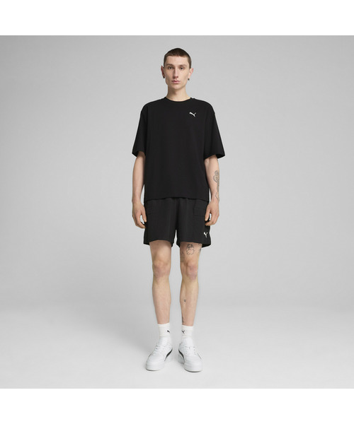 国内配送★PUMA★ワードローブ ESS 半袖 チビTシャツ 国内配送☆PUMA☆ワードローブ ESS 半袖 チビTシャツ (PUMA/T