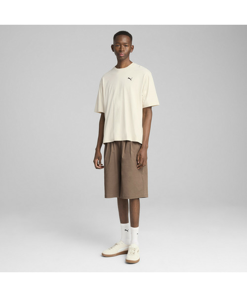 国内配送★PUMA★ワードローブ ESS 半袖 チビTシャツ PUMA プーマ 半袖 Tシャツ レディース ミニTシャツ ワードローブ