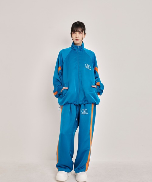 Nora Lily(ノラリリー)の「【Nora Lily】Oversilhouette Line Track Jacket(Tシャツ/カットソー・メンズ・ブルー/ブラック/ミント・FREE)」の18枚目の写真
