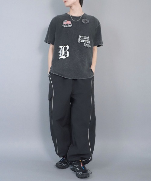 Poltergeist SPINNS ロングTシャツ ブラック 大注目のメンズアイドルグループ「Poltergeist」との