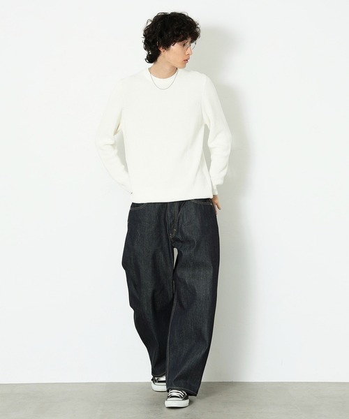 Lee（リー）の「Lee/リー SUPERSIZED ビッグシルエットライダースデニムパンツ セットアップ可（デニムパンツ・メンズ・ブルー系その他/ブラック系その他/ブルー・SMALL/MEDIUM/LARGE/X-SMALL）」の16枚目の写真