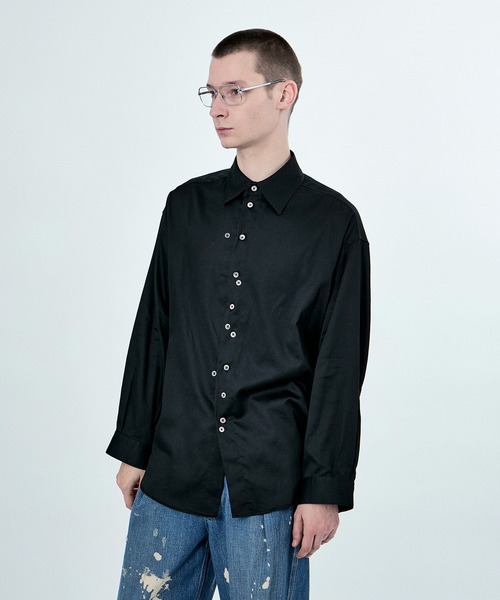 M TO R（ムウトアール）の「BUTTON OVERSIZE SHIRTS（シャツ/ブラウス・レディース・ホワイト/ブラック/ピンク系その他・38/40）」の10枚目の写真