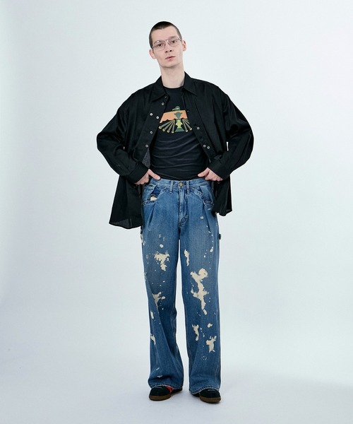 M TO R（ムウトアール）の「BUTTON OVERSIZE SHIRTS（シャツ/ブラウス・レディース・ホワイト/ブラック/ピンク系その他・38/40）」の14枚目の写真