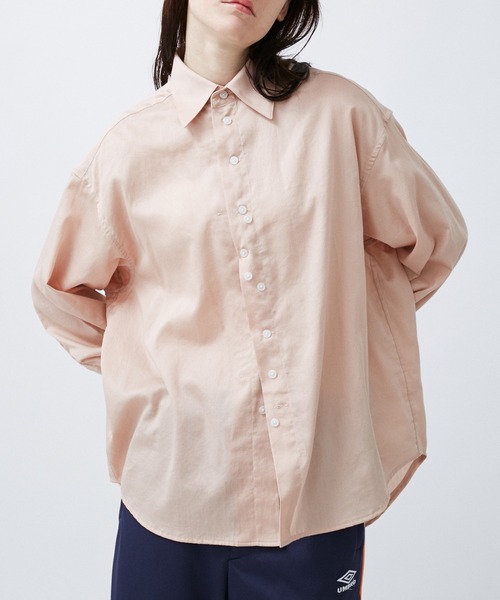 M TO R（ムウトアール）の「BUTTON OVERSIZE SHIRTS（シャツ/ブラウス・レディース・ホワイト/ブラック/ピンク系その他・38/40）」の15枚目の写真