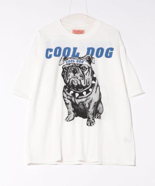 CORISCO（コリスコ）の「アニマルCOOL柄Tシャツ(M1)（Tシャツ/カットソー・メンズ・グレー系1/キナリ/ホワイト系2/グレー系2/オートミール/ホワイト系1・MEDIUM/LARGE/X-LARGE）」の18枚目の写真