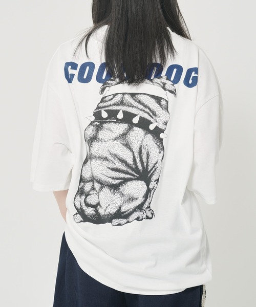 CORISCO（コリスコ）の「アニマルCOOL柄Tシャツ(M1)（Tシャツ/カットソー・メンズ・グレー系1/キナリ/ホワイト系2/グレー系2/オートミール/ホワイト系1・MEDIUM/LARGE/X-LARGE）」の17枚目の写真
