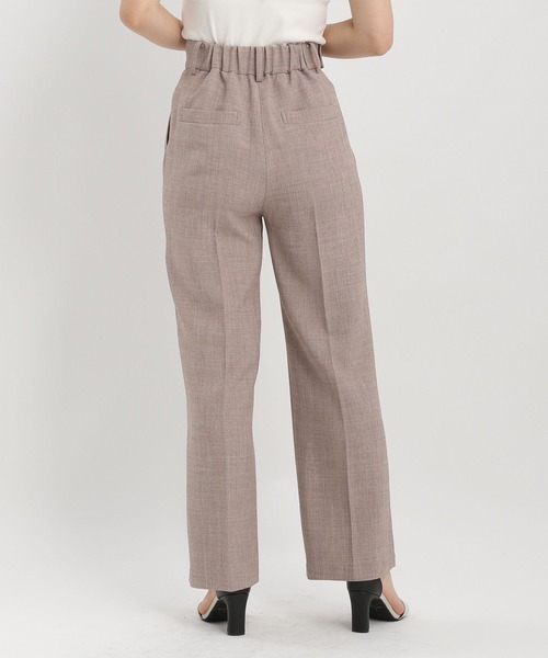 Andemiu（アンデミュウ）の「アサチョウストレートパンツ450906（スラックス・レディース・ベージュ/ブラウン/グレー・SMALL/MEDIUM）」の19枚目の写真